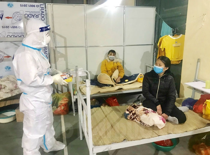 Phần lớn F0 đang điều trị tại huyện Ninh Giang đã tiêm 2 mũi vaccine